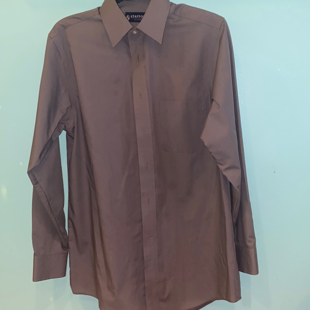 Grey long sleeve dress shirt